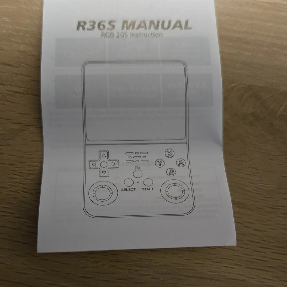 Retro Handheld Gaming Console - Transparent Orange